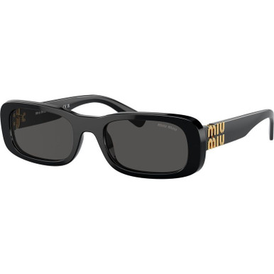 Miu Miu MU08ZS, Black/Dark Grey Lenses