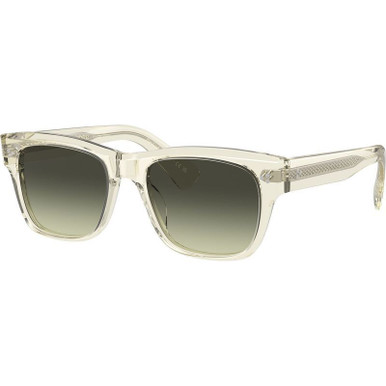 Oliver Peoples Birell Sun OV5524SU, Pale Citrine/G15 Gradient Glass Lenses