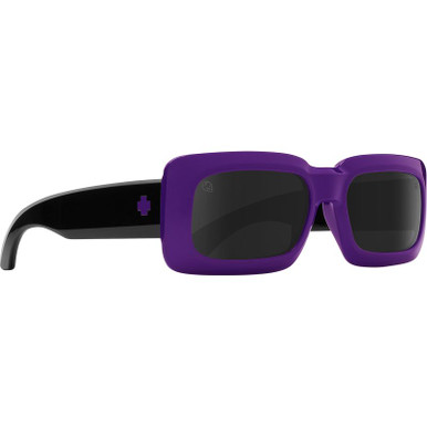 Spy Ninety Six - Purple Black/Happy Grey Black Mirror Lenses