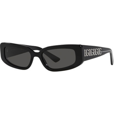 Dolce & Gabbana DG4445 - Black/Dark Grey Lenses