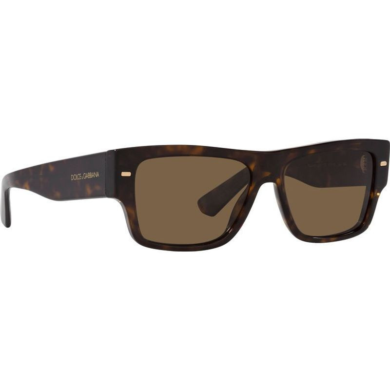 Buy Dolce & Gabbana DG4451 Havana/Dark Brown Sunglasses