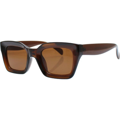 Reality Eyewear Onassis, Chocolate/Brown Lenses