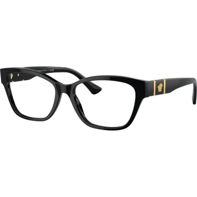 VE3344 - Black/Clear Lenses 52 Eye Size