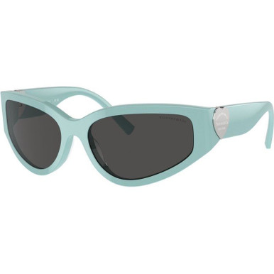 Tiffany & Co. TF4217 - Tiffany Blue/Dark Grey Lenses