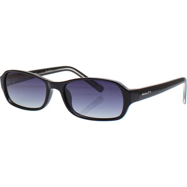 Reality Eyewear Millenium - Jett Black/Grey Gradient Polarised Lenses