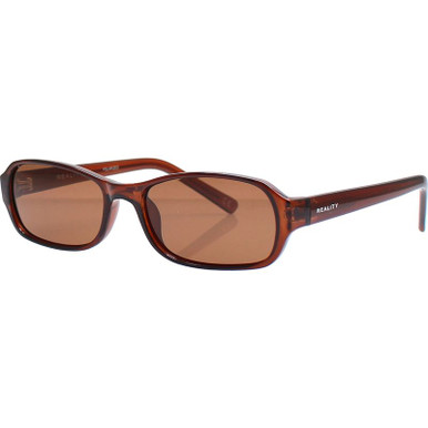 Reality Eyewear Millenium - Chocolate/Brown Polarised Lenses