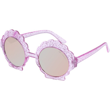 Cancer Council Kids Mermaid - Pink Sparkle/Rose Mirror Lenses