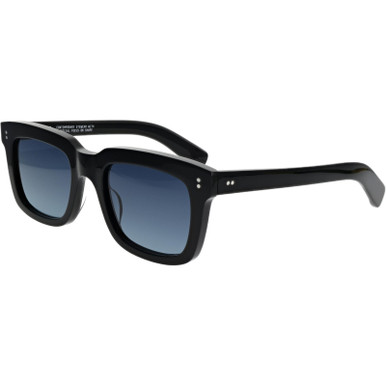 Pascal - Black/Dark Blue Lenses