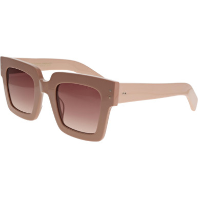 Thayer - Pink/Dark Bugundy Gradient Lenses