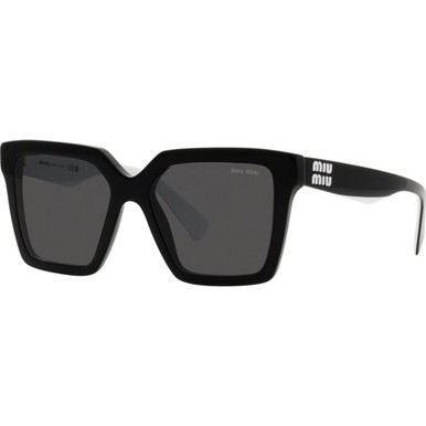 Miu Miu MU03YS - Black/Dark Grey Lenses