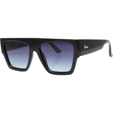 Reality Eyewear Nobo, Jett Black/Grey Gradient Lenses