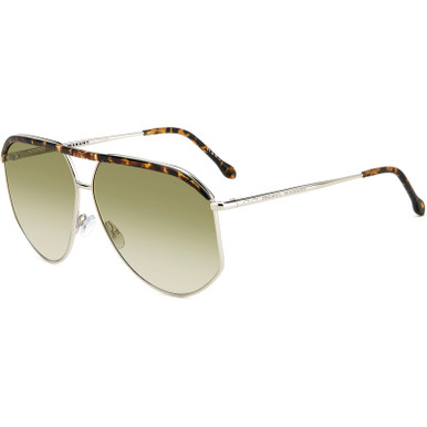 Palladium Havana/Green Gradient Lenses