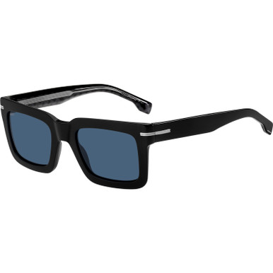 Boss 1501/S, Black/Blue Lenses