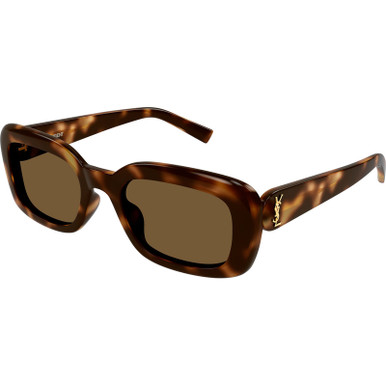 Saint Laurent SLM130 - Havana/Brown Lenses