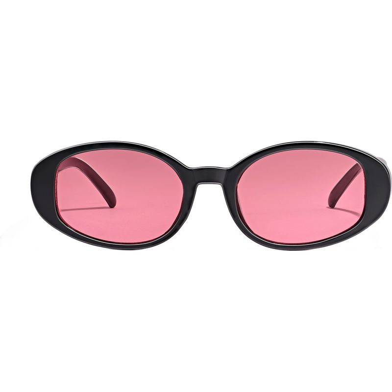 Buy the Szade Downtown Black/Blush Pink Sunglasses | Zip Pay