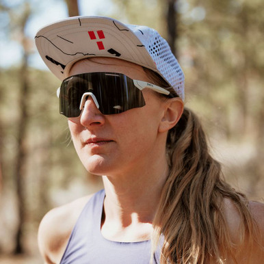 Buy Smith Vert PivLock Matte Bone/Chromapop Black Sunglasses