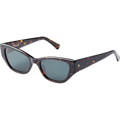 Epokhe Reprise - Dark Tortoise Polished/Green Lenses