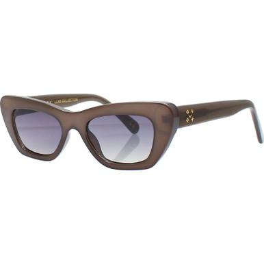 Reality Eyewear Luxe 3 - Stone/Smoke Gradient Lenses