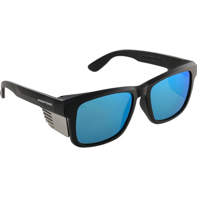 Frontside Safety The Classic - Black/Blue Mirror Polarised Lenses