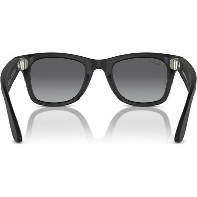 Ray-Ban Smart Meta Wayfarer RW4008 Black/Graphite Polarised