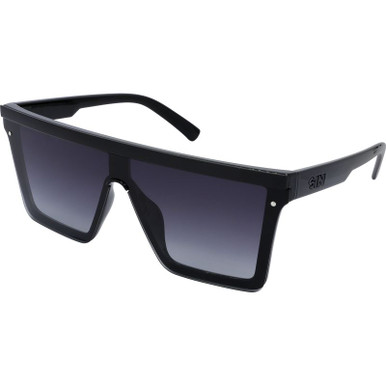 The Bar - Black/Smoke Gradient Polarised Lenses