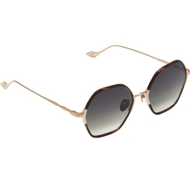 Sunday Somewhere Yanni II, Brown Havana/Green Gradient Lenses