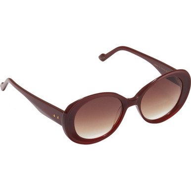 Maroon/Brown Gradient Lenses
