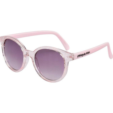 Frankie Ray Kids Sprinkle - Crystal Light Pink Glitter/Smoke Gradient Lenses