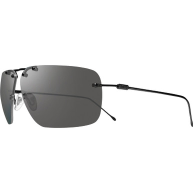 Air 1 - Satin Black/Graphite Silver Flash Mirror Polarised Lenses