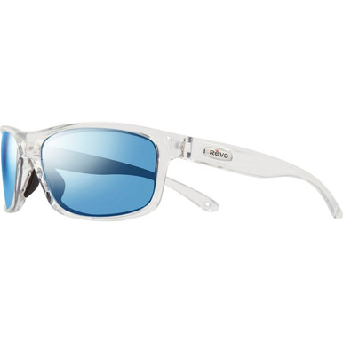 Revo Harness - Crystal/Blue Water Mirror Polarised lenses