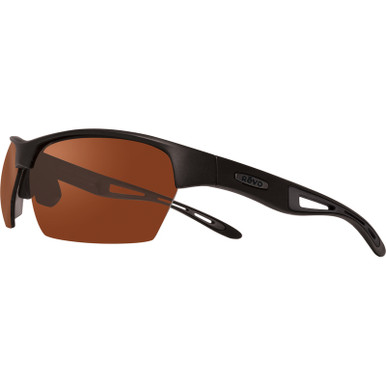 Jett - Matte Black/Drivers Silver Flash Mirror Polarised Lenses