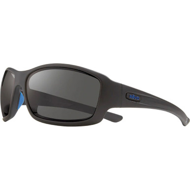 Maverick - Matte Black/Graphite Silver Flash Mirror Polarised Lenses