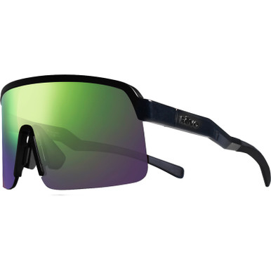 Revo Omega, Black/Evergreen Mirror Polarised Lenses