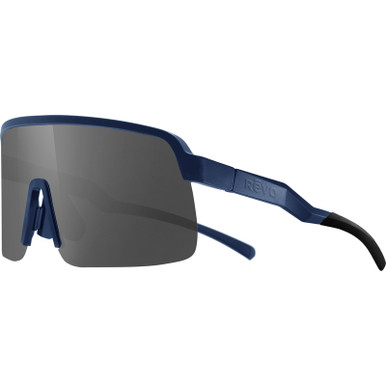 Revo Omega, Matte Blue/Graphite Silver Flash Polarised Lenses