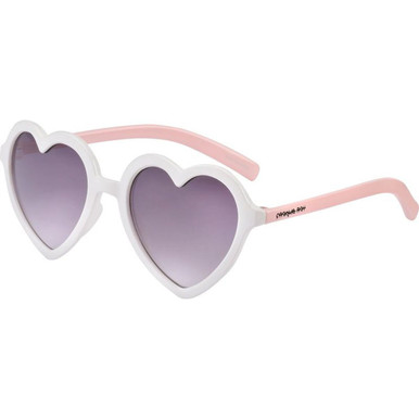 Frankie Ray Kids Heart - Milkshake/Smoke Grey Lenses