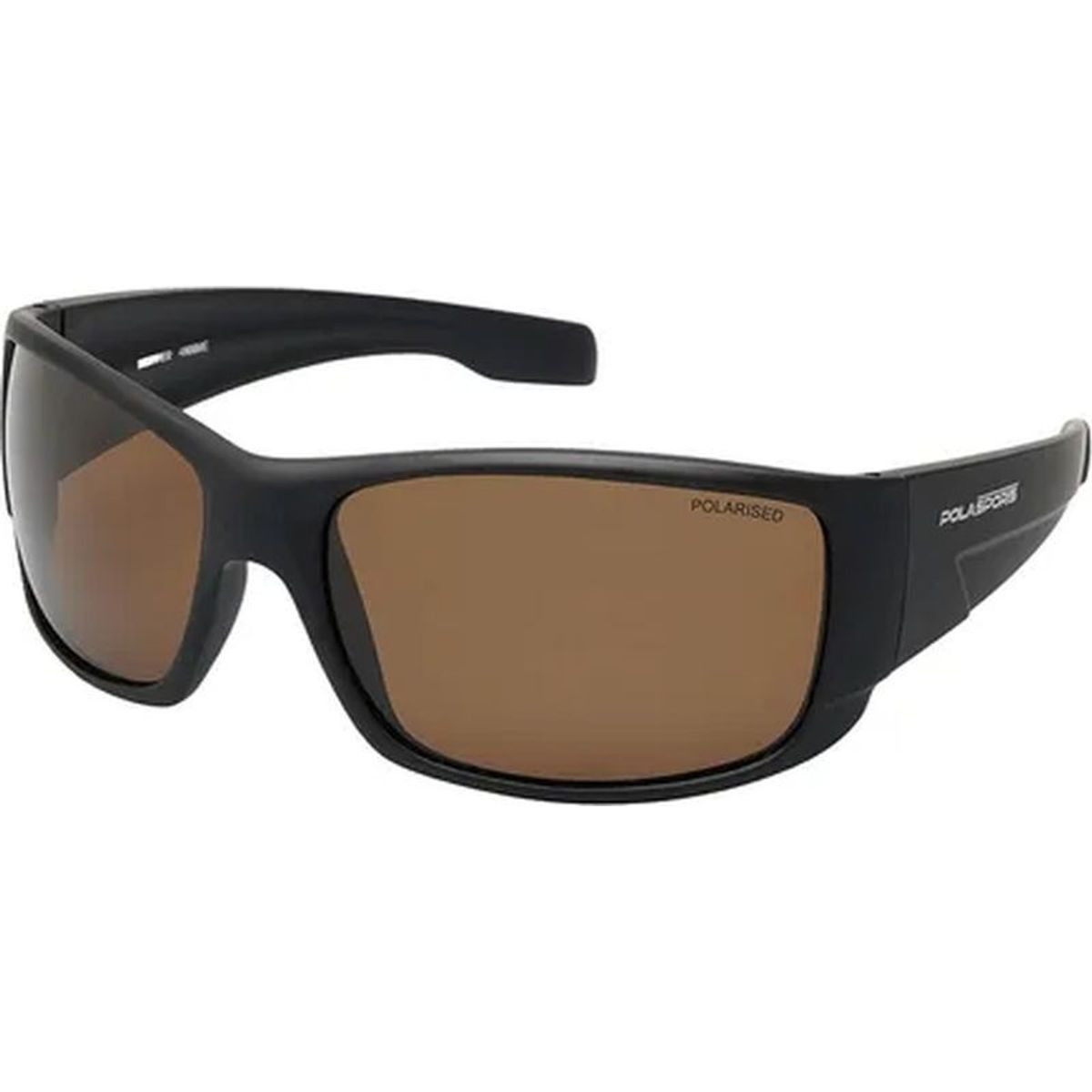 Polasports Skipper Sunglasses Matte Black/Brown Polarised