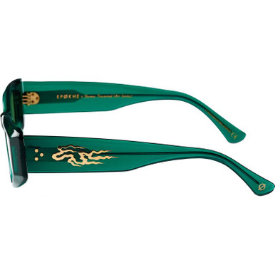 Epokhe Guilty Thomas Townend Sunglasses Emerald Green/Green