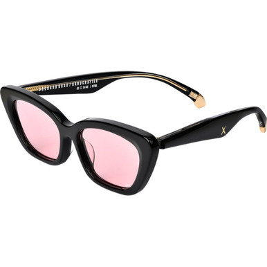 Oscar & Frank Orchard Road - Gloss Black/Pink Photochromic Lenses