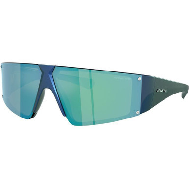 Alumina Light Blue/Light Green Blue Mirror Lenses