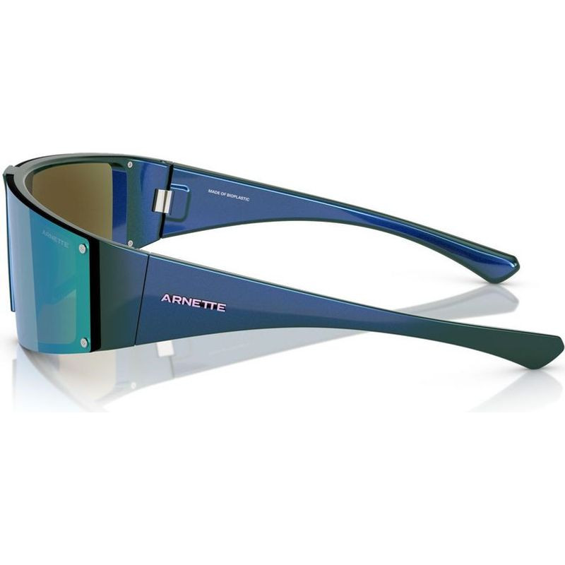 Arnette Men's AN4332 Saturnya Wrap Sunglasses, Alumina Silver/Dark Grey, 69 mm並行輸入 ARNETTE AN4332 Saturnya Alumina Burgundy - Men Sunglasses, Dark Grey Mirror  Red⁄Yellow Lens