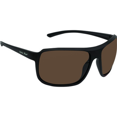 Ugly Fish PFN570 - Matte Black/Brown Polarised Lenses