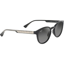 サングラス Maui Jim Maui Jim - HIEHIE - grey hiehie shiny blk w t Hiehie Polarized Sunglasses | Maui Jim®