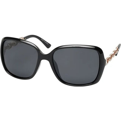 Black/Smoke Polarised Lenses