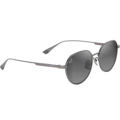 Kaulana Alt Fit - Shiny Dark Ruthenium/Neutral Grey Polarised Lenses