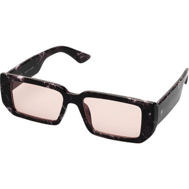 Black Marble/Pink Lenses