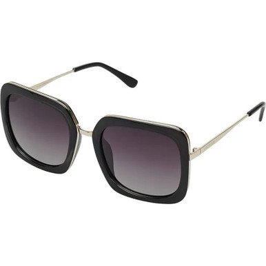 Black and Gold/Smoke Gradient Polarised Lenses