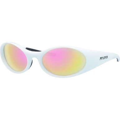 The Slammer - Miami Nights White/Pink Mirror Lenses