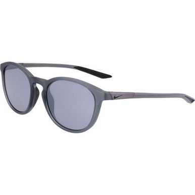 Nike Evolution - Matte Dark Grey/Silver Flash Mirror Lenses