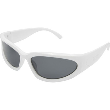 SIN Eyewear Reefer, White/Smoke Polarised Lenses