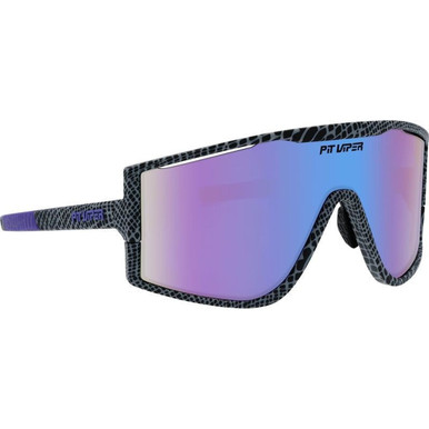 Pit Viper The Try Hards - Mangrove Grey/Purple Mirror Lenses